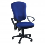 Bürodrehstuhl ohne Armlehnen, höhenverstellbar 42-55 cm, 